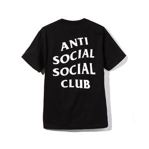 Anti social social club black tee